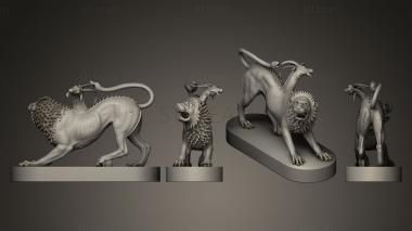 3D model Chimera di Arezzo (STL)